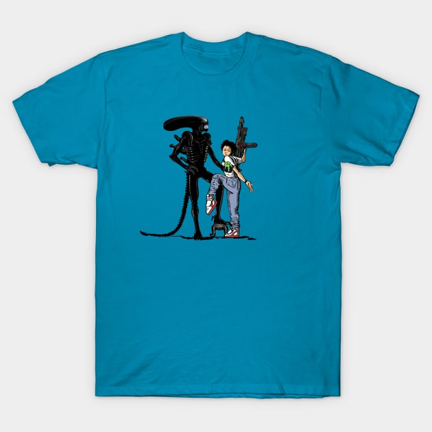 Fleetwood Alien T-Shirt by Lambdog comics!